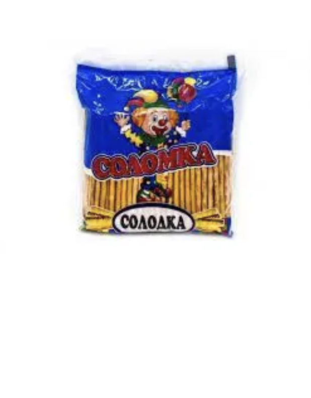 Фасована соломка Посмішка солодка 240г